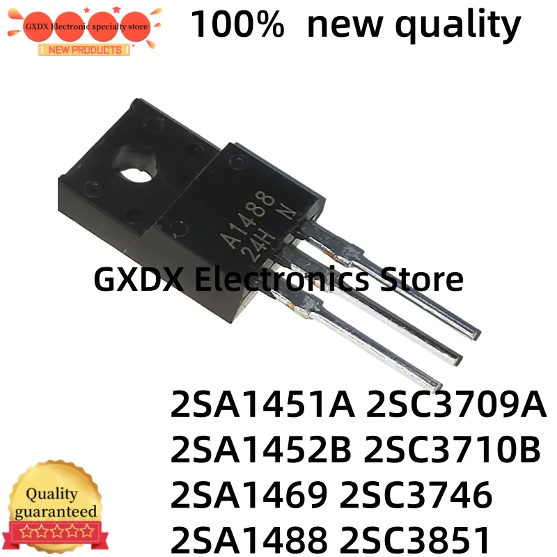 10-20 шт. C3709A A1452B C3710B A1469 C3746 A1488 C3851 2SA1451A 2SC3709A 2SA1452B 2SC3710B 2SA1469 2SC3746 2SA1488 2SC3851 TO-220