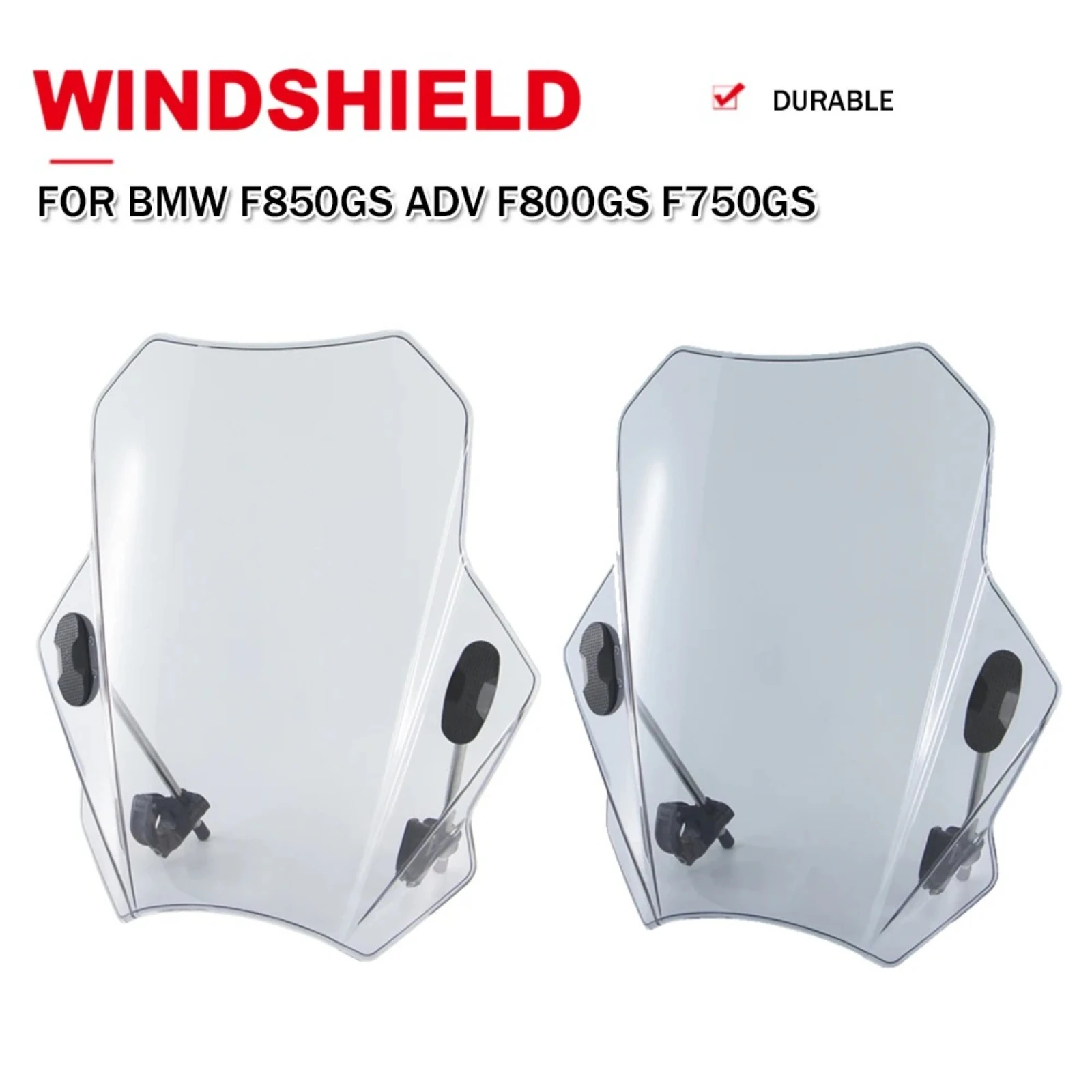 

Motorcycle For BMW F650GS F750GS F850GS F800GS F750 F850 F800 F650 GS Adjustable Windshield Wind Deflectors ABS Visor Protector