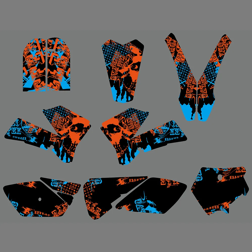 

NICECNC Motorcycle Stickers For KTM SX85 SX 85 2006 2007 2008 2009 2010 2011 2012 Graphics Background Decals Stickers Customize
