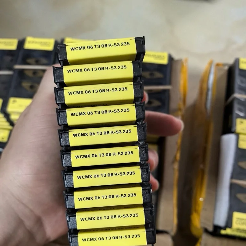 

Hard alloy cutting blades WCMX06T308R-53 235