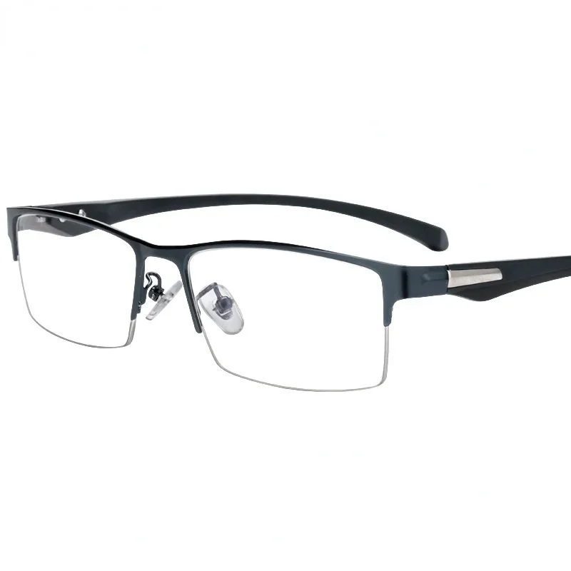 

Myopia Glasses for Men Metal Half-Rim Glasses Frame Full Rim Square Frame Optical Prescription Glasses 66071