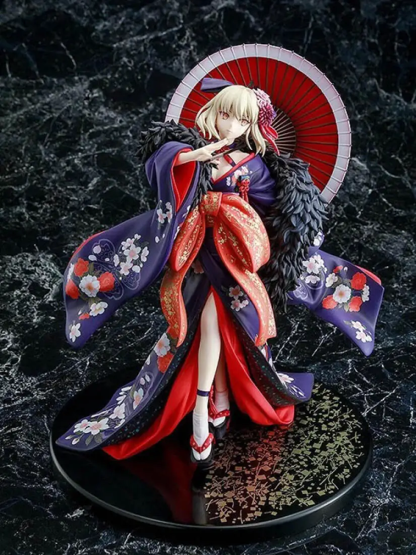 Genuine In Stock KADOKAWA KDcolle Fate/stay night Heaven's Feel Saber Alter Kimono Ver Figure Anime Boxed Toy Collectible