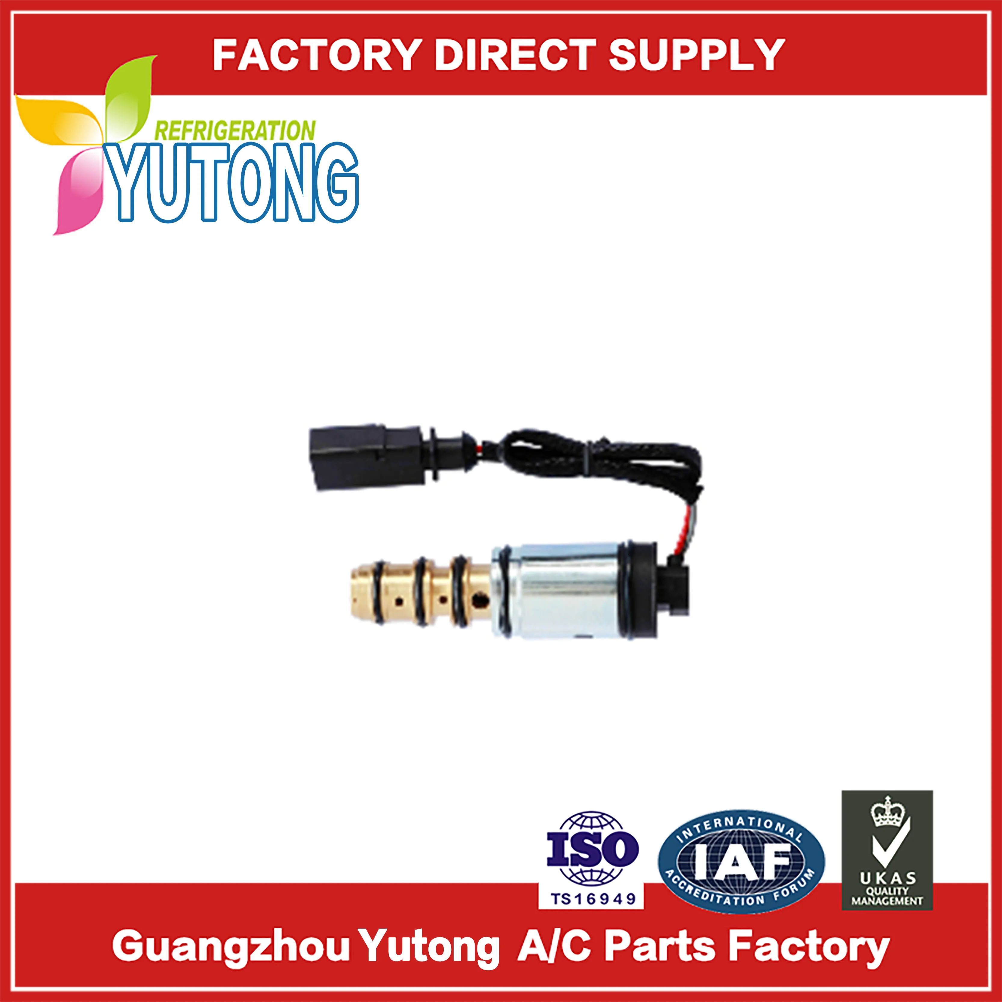 PC008-10 L=96mm  DENSO 6SEU/7SEU  AC compressor control valve For     Toyota