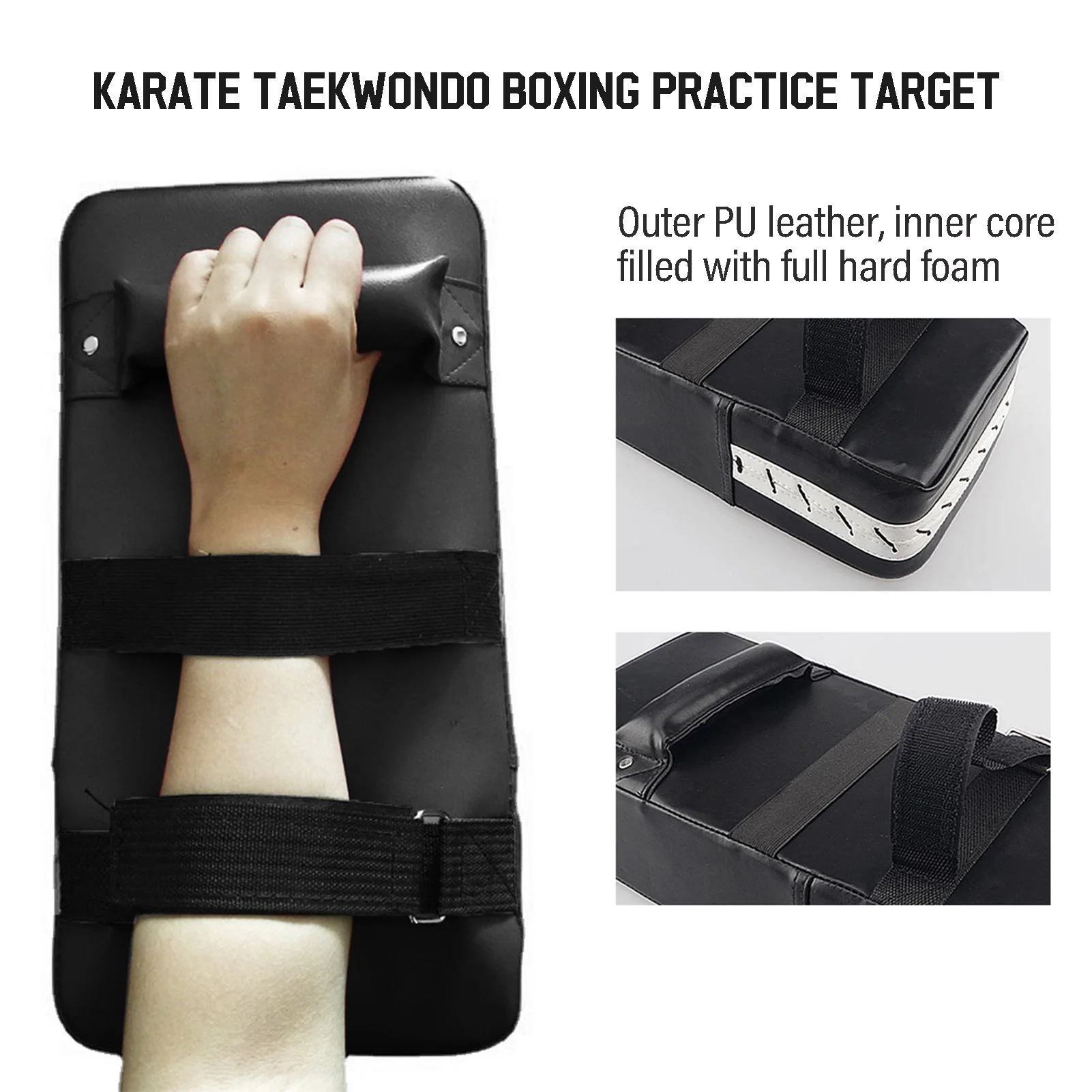 Kickboxing Striking Target Pads Soft Portable PU Leather Fighting Hand Target Boxing Training n Women Gym