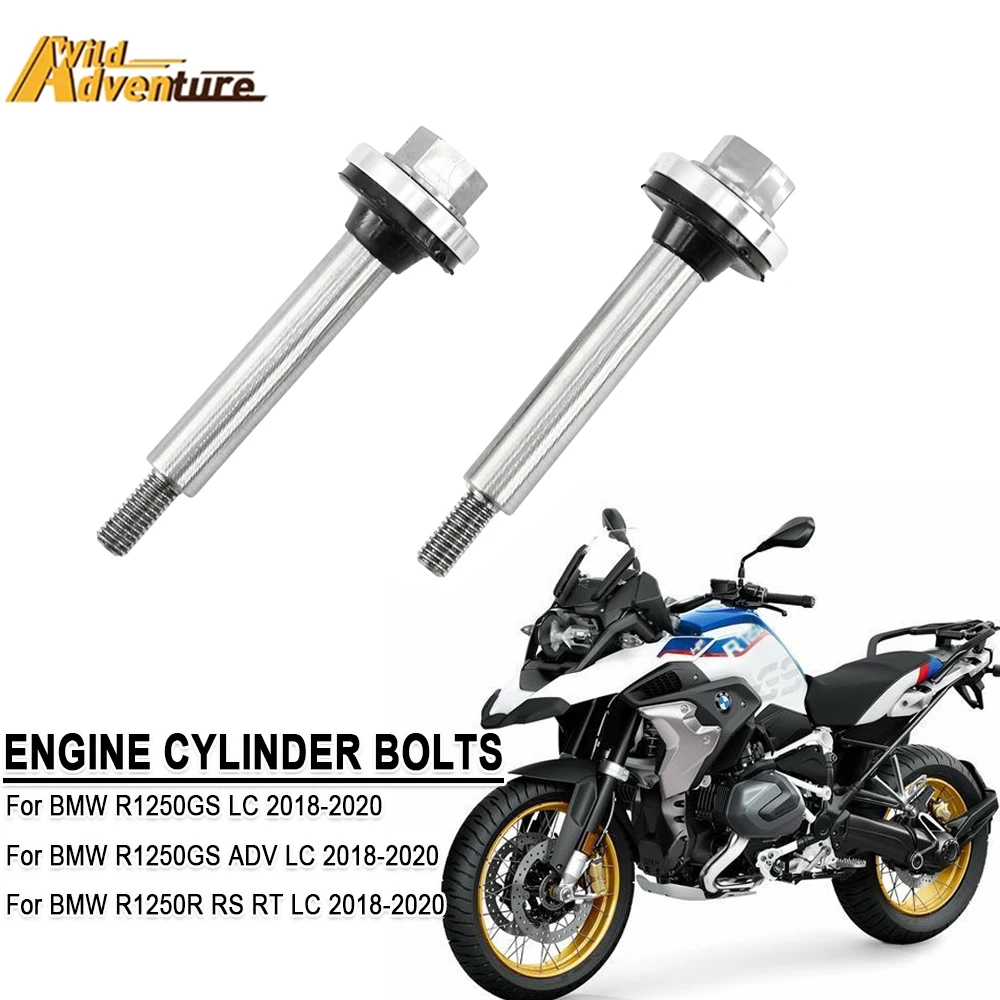 

Motorcycle Stainless steel Engine Cylinder bolts adapter For BMW R1250GS Adventure R1250 GS LC ADV R1250RT R 1250 R RS 2018-2020