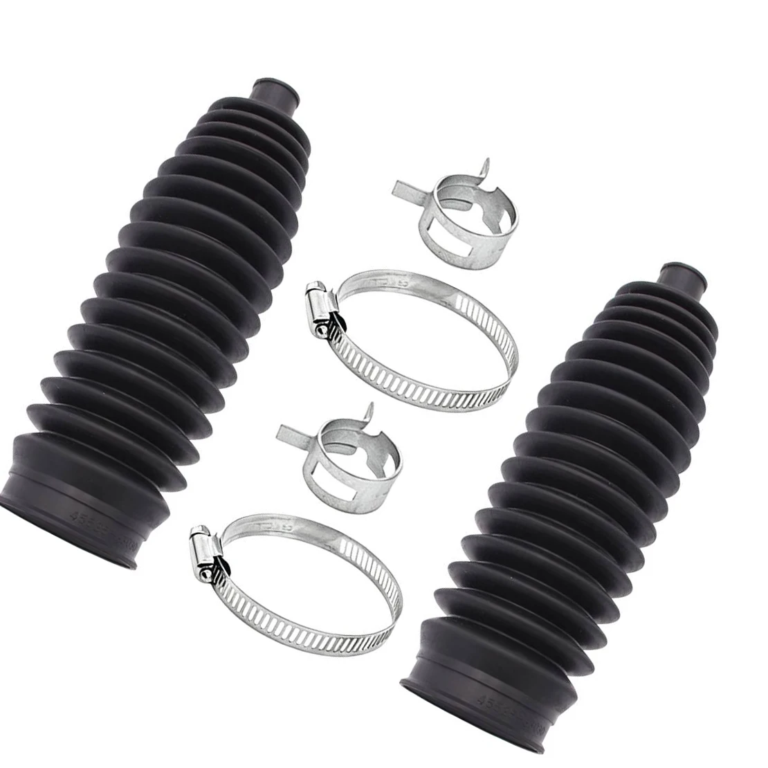 2 Sets Steering Rack Pinion Tie Rod Boot Bellow Clamp Kit Fit For Lexus ES300 RX330 RX350 Toyota Camry Corolla Sienna Venza