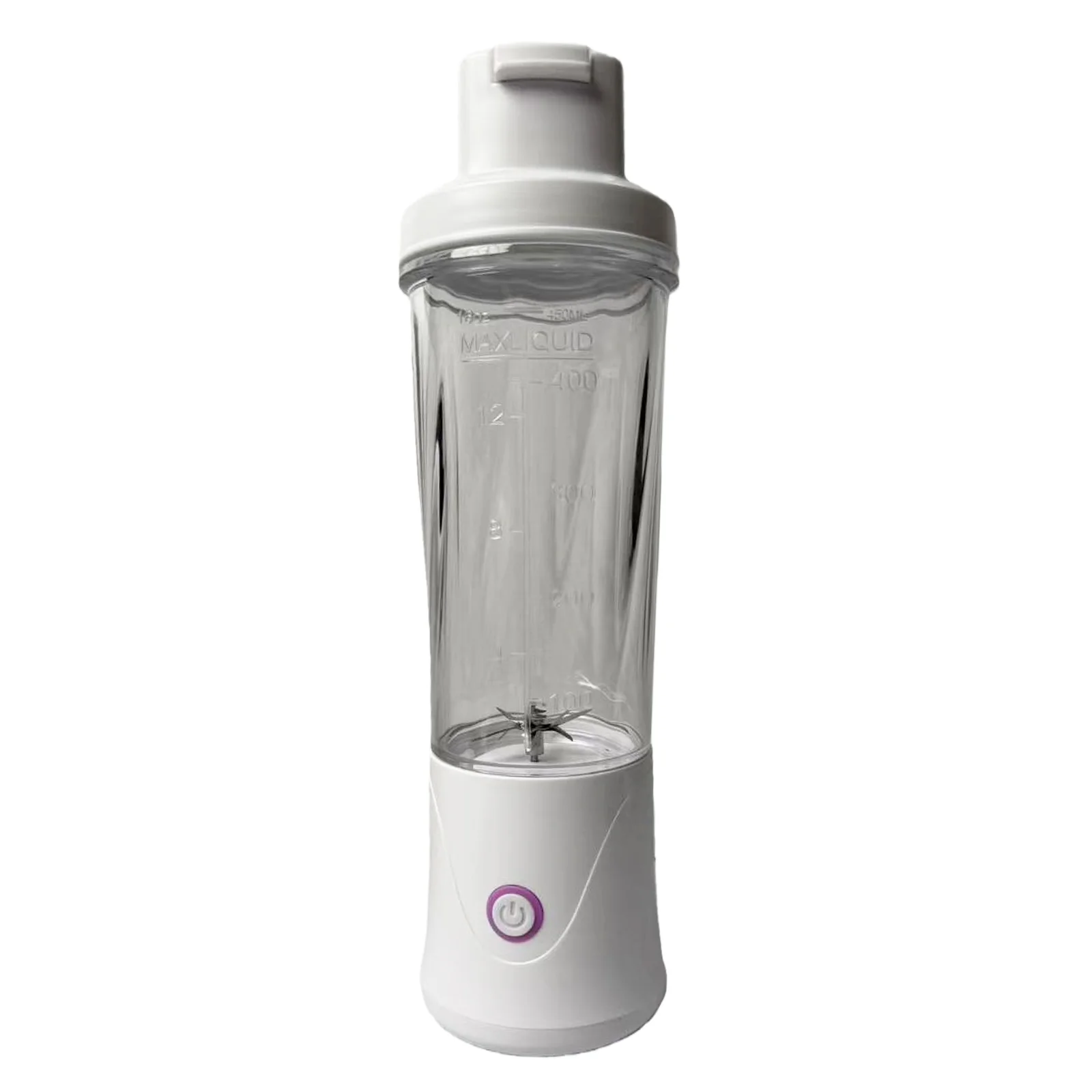 Mini Small Blender Cup for Shakes and Smoothies 450ML Cordless Portable Juicer USB-C Rechargeable for Kitchen Office Gym view 3