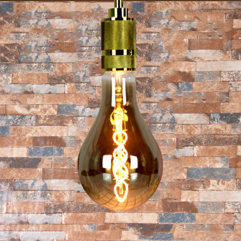 Lámpara Led Retro Edison de tungsteno, bombilla E27 de 220V-250V, 4W, para decoración de tienda, A110/G80/G95/G125/ST64