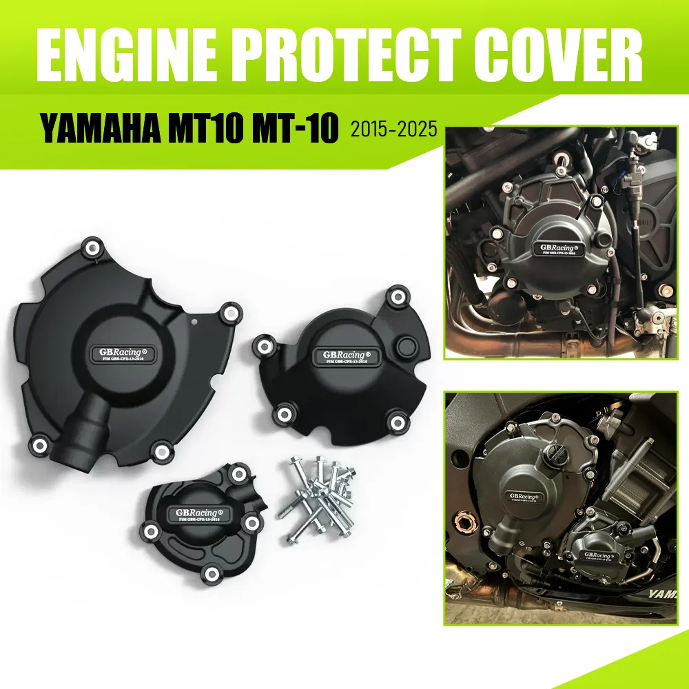 

For YAMAHA MT10 MT-10 2015-2025 Engine Protect Cover Clutch Pulse Protection Cover Accessories GBRacing Motorcycle