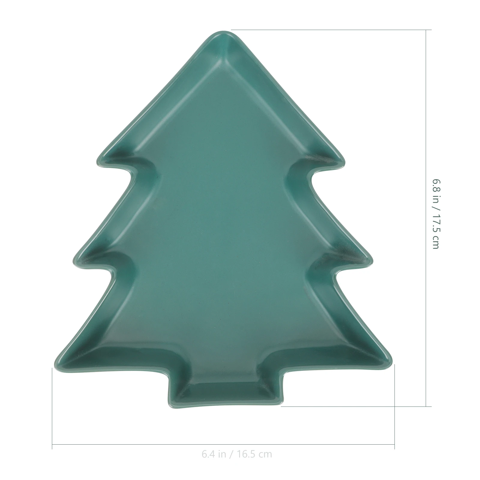 

Christmas Tree Ceramic Snack Plate Food Tray Candy Nut Dry Fruit Bowl Xmas Holiday Party Dish Christmas Tree Dish