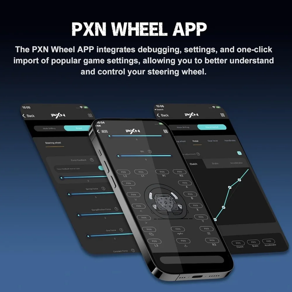 عجلة قيادة قوة الأثاث التجاري 270 900 درجة مع 3 دواسات شيفتر للكمبيوتر الشخصي PS4 سلسلة واحدة #6