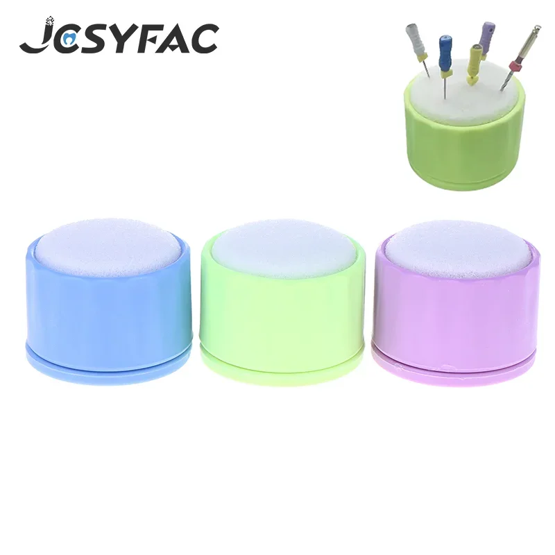 

Стоматологическая эндоподставка для чистки корневых каналов, сверла, держатель блока, коробка для стирки эндодонтических файлов с 2 губками, материал для стоматологической лаборатории