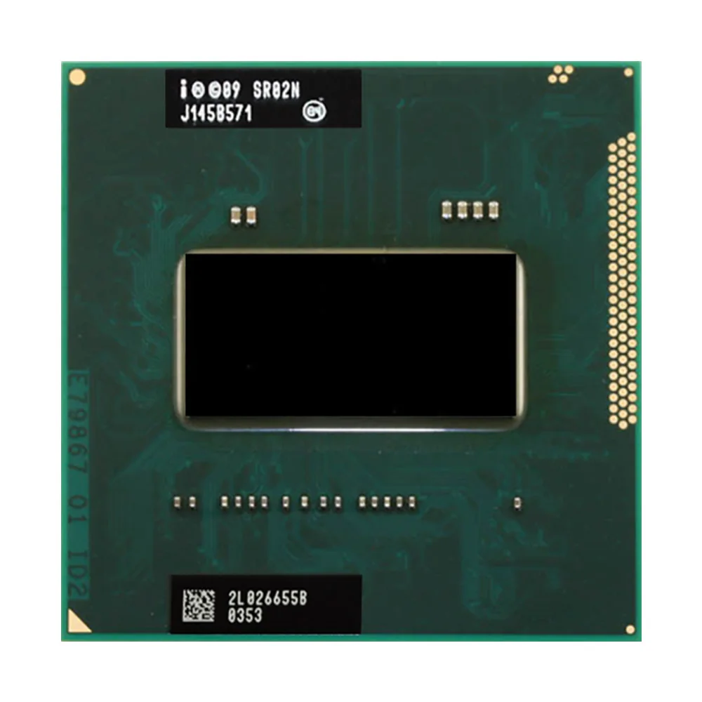 Core I7-2670QM SR02N 2.5GHz 6M Quad-Core Eight-Thread I7 2670QM Notebook CPU Laptop Processor 45W Socket G2 / RPGA988B