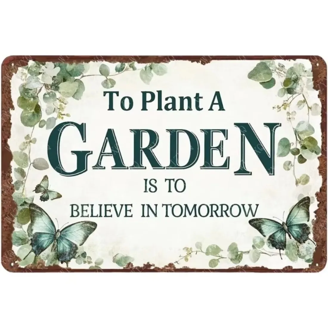 CIFBUY 1pc Garden Sign 