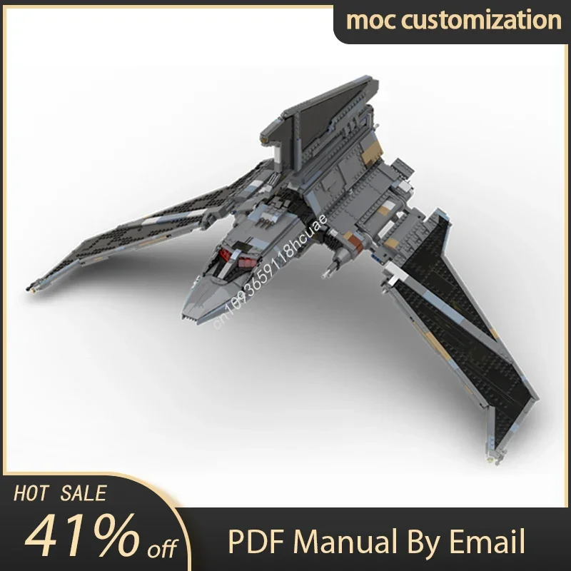 2189pcs Moc Star Battle Marauder (Bad Batch Shuttle) Ultimate Play-set Scale Model Building Blocks Bricks Diy Assembly Toy Gift