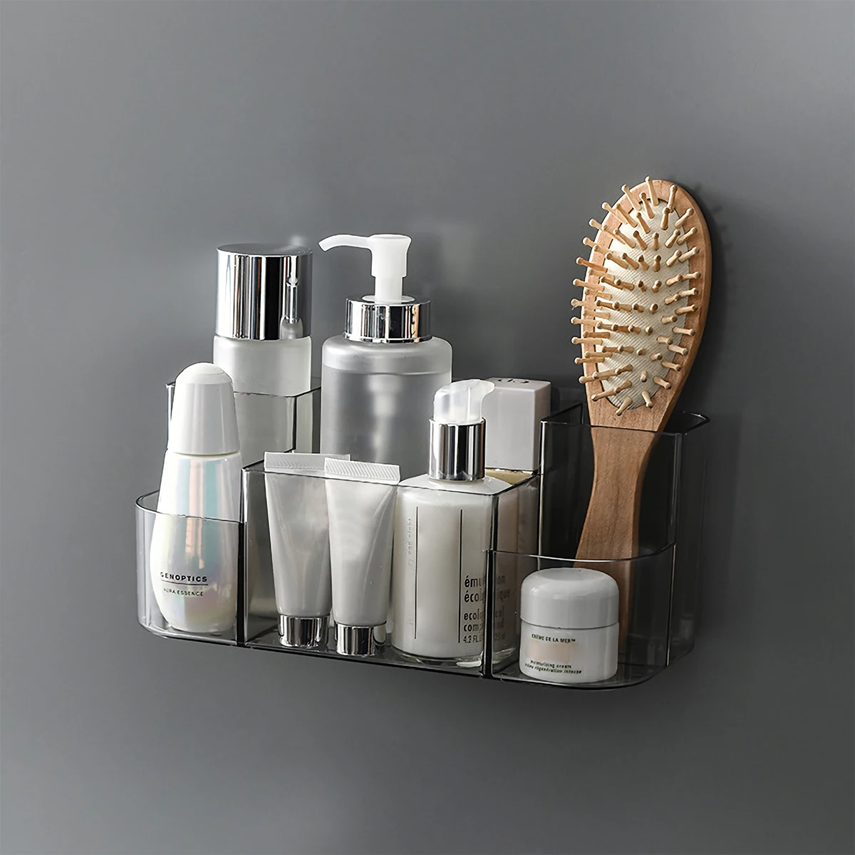 

Wall Mounted Hanger Box Adhesive Stainless Steel Bathroom Kitchen Towel Holder Easy Install No Drilling Space Saving