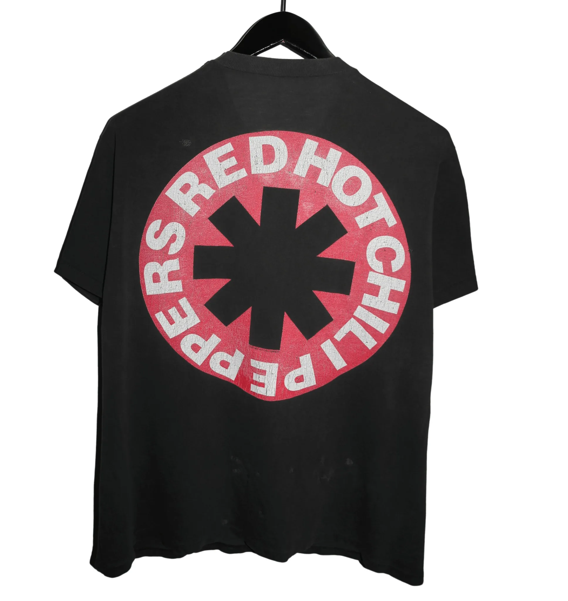 Red Hot Chili Peppers 1990 RHCP Rockband Grafik-T-Shirt aus Baumwolle, für Herren und Damen, Streetwear-T-Shirt. – Detail 5
