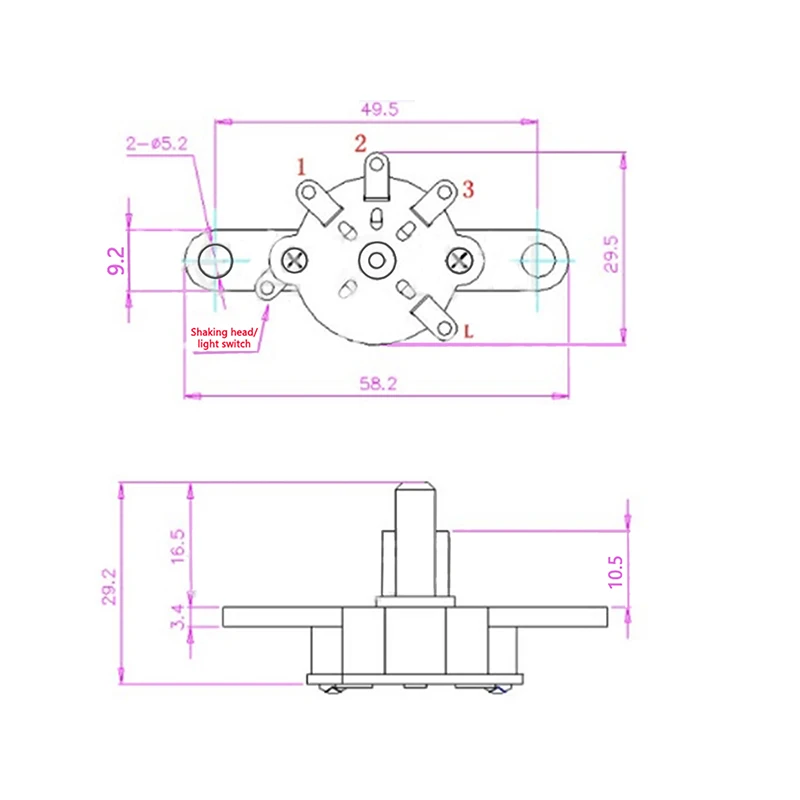Motor Speed Controller, Car Truck Fan Heater Control, Universal Electronic Stepless Speed Control Switch