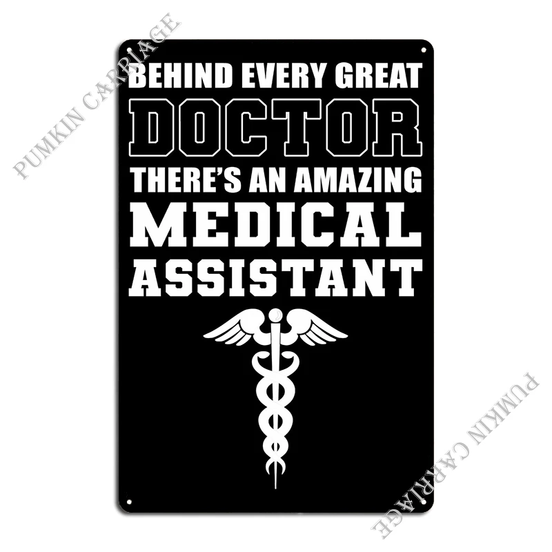 Amazing Medical Assistant Metal Sign Party Club Wall Decor Character Bar Cave Tin Sign Poster