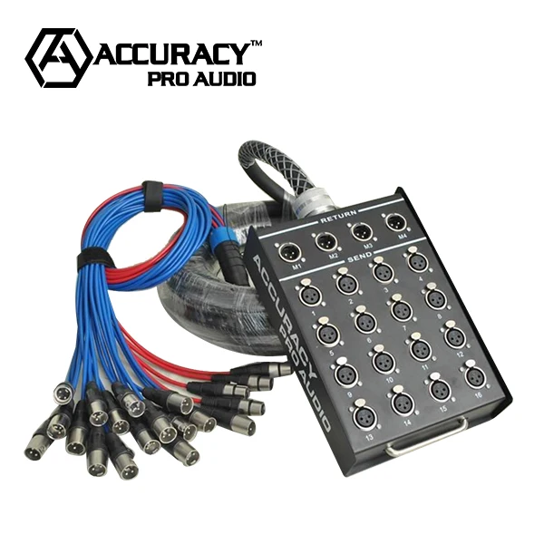 

Accuracy Pro Audio BS02Rb-1604X-30M 30 Meters 20 Channel XLR Audio Snake Cable