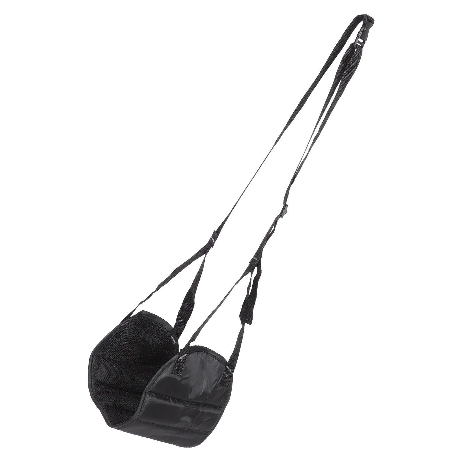 

Airplane Foot Hammock Adjustable Breathable Footrest Travel Essential Flight Foot Rest for Adults Office Home Use