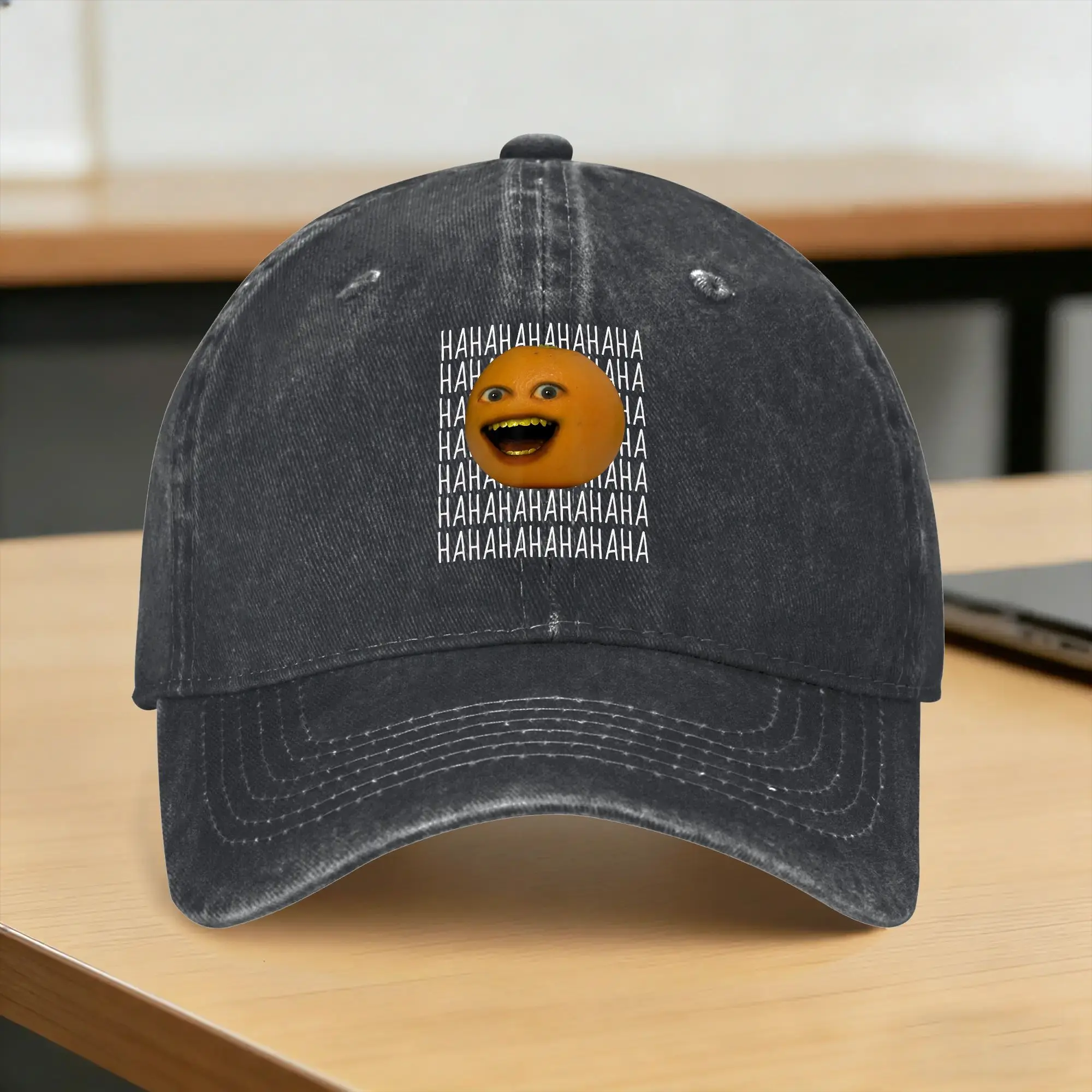 Gorra de béisbol divertida con diseño de naranjas, estilo veraniego Y2K, gorra de camionero linda para hombre, adulto, con logo personalizado, para caza y camping, gorra snapback de alta calidad