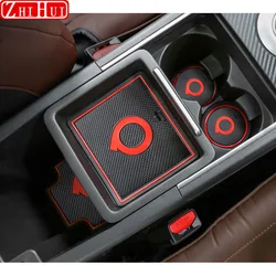 For GWM Poer Ute 2021 2022 Cannon Interior Non-Slip Mat Door Groove Pad Rubber Gate Slot Cup Cushion Decoration Car Accessories