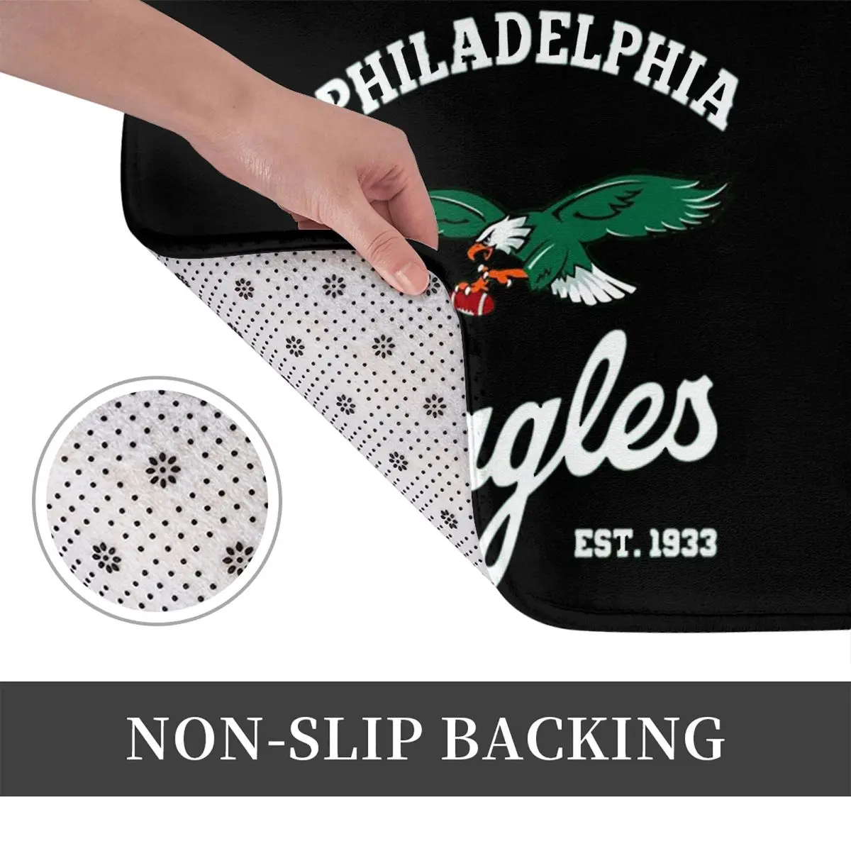 Popular,Eagles-Philadelphia Non-slip Doormat Floor Mat Durable Carpet Rug for Kitchen Entrance Home Balcony Footpad Mats
