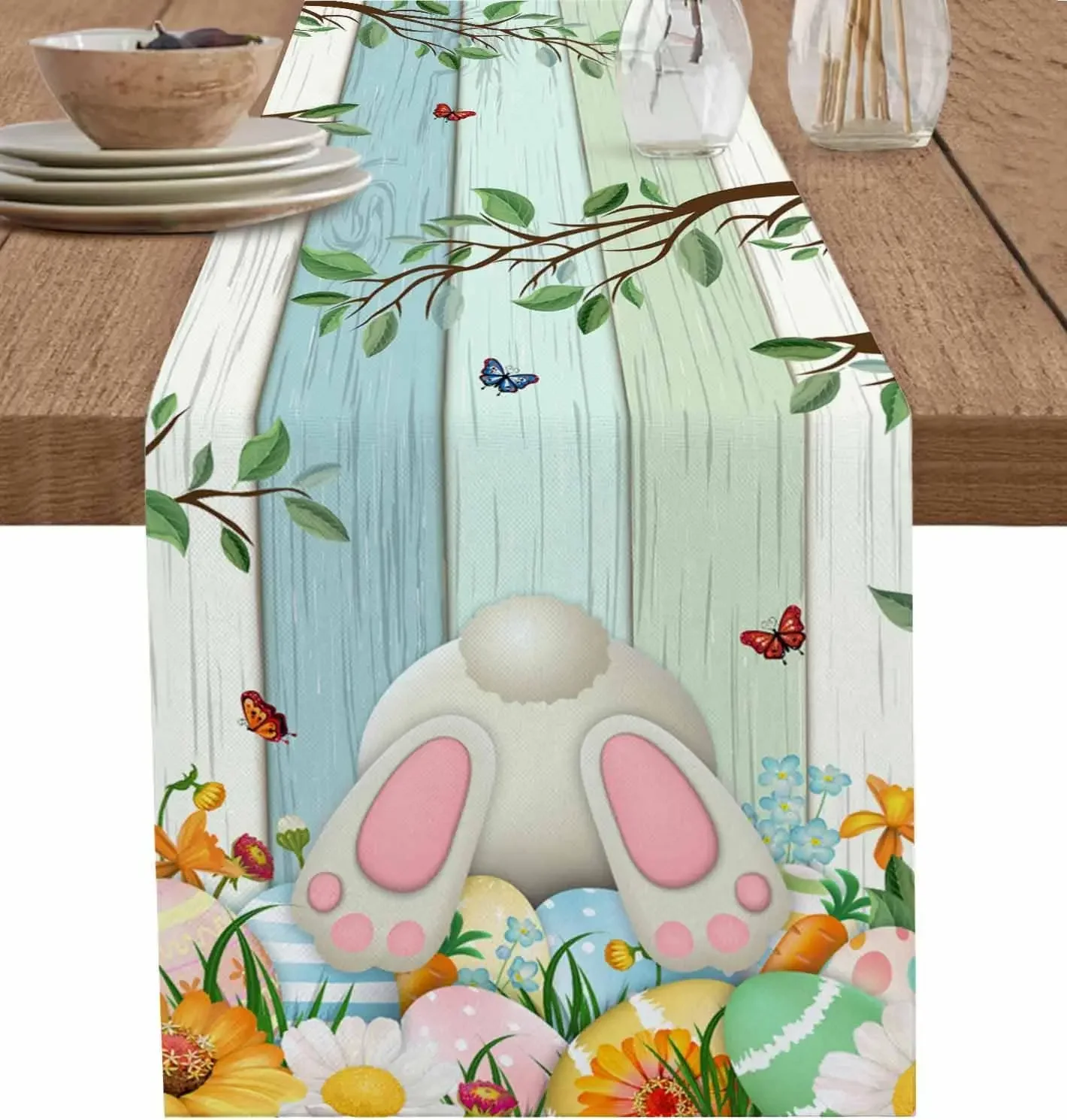 Easter Linen Table … - image