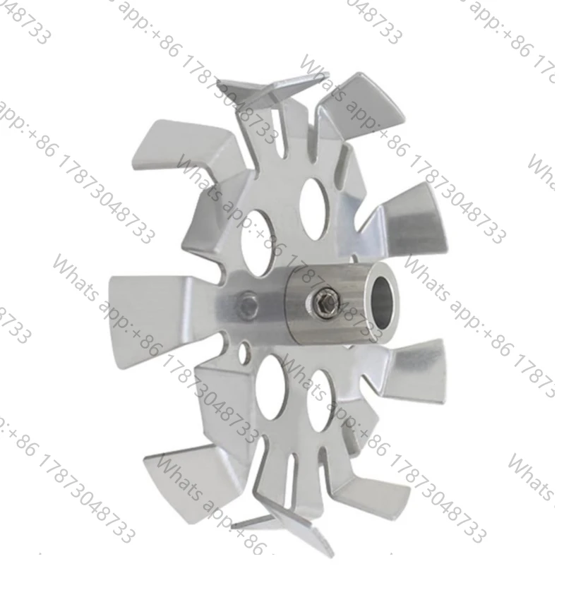 304 stainless steel mixer blade pneumatic parts folding propeller 3 leaf stirrer agitator mixing impeller blender