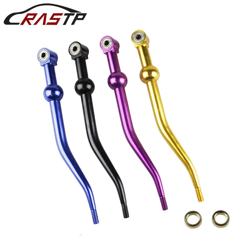 

Aluminum Shift Lever Extension Dual Bend Racing Honda Car Modification Parts