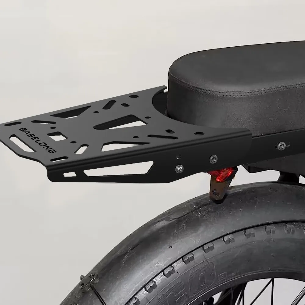 Para super 73 bicicleta elétrica rack traseiro de alumínio rack de carga rack de bagagem para super 73 z/s série nova quadro traseiro da bicicleta