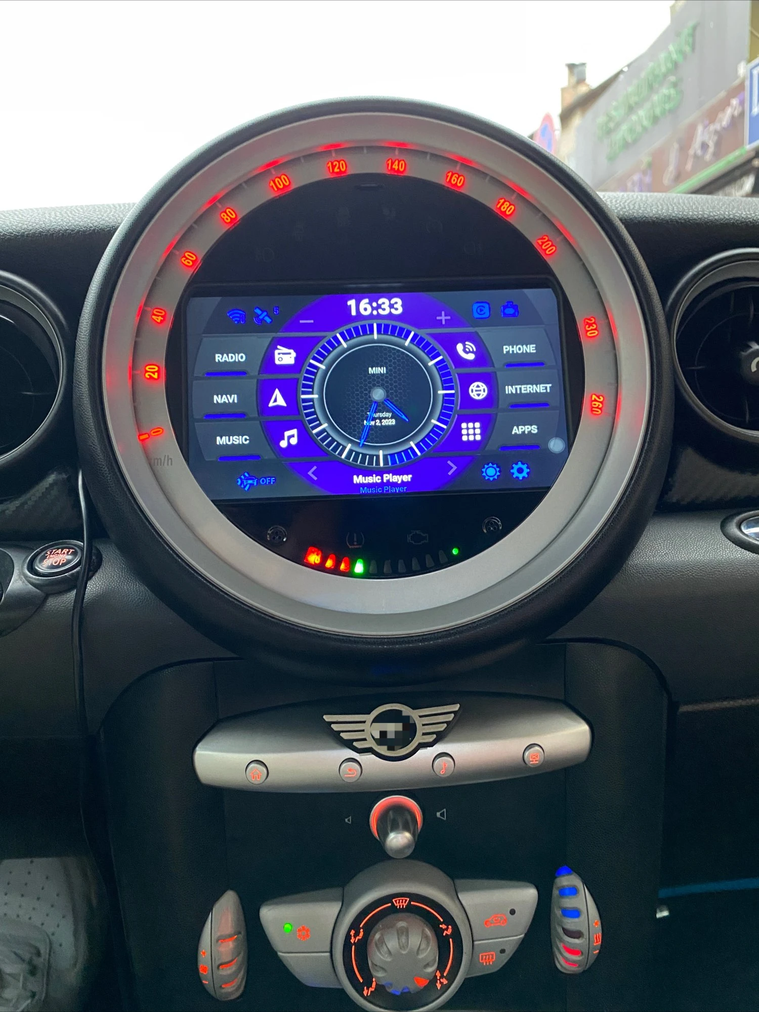 CHSTEK Car Radio Android 13 Carplay For Mini Cooper R55 R56 R57 R58 S Clubman Clubvan Coupe Multimedia GPS Bluetooth WIFI 4G DSP