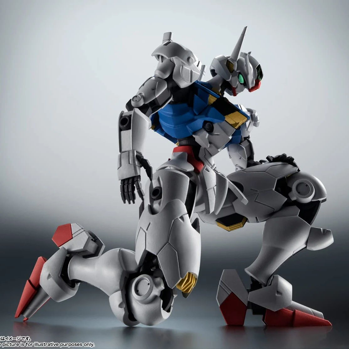 Tamashii Nations - Mobile Suit : The Witch from Mercury -  Aerial Version A.N.I.M.E. Transfomable Action Figure Toys for kids