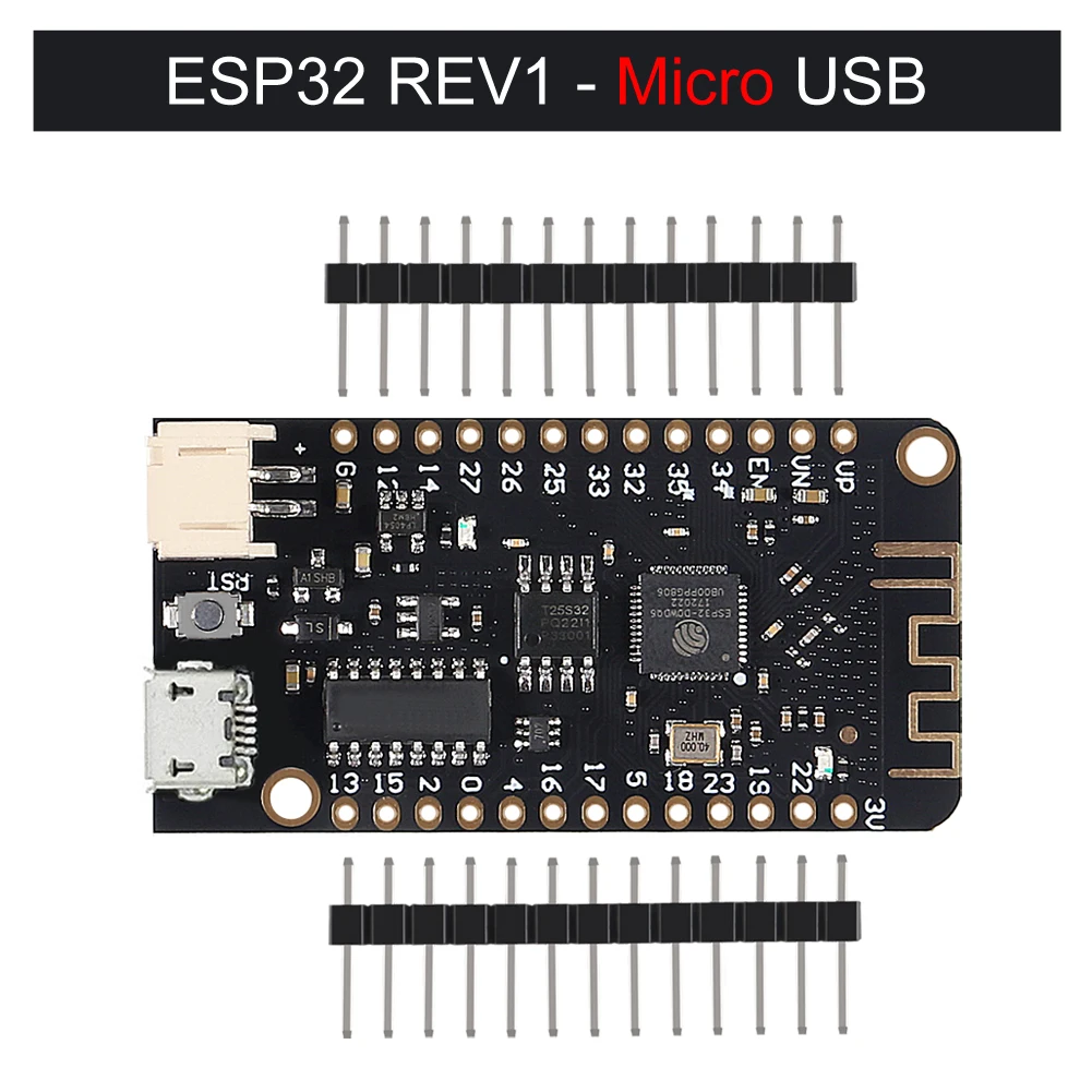 ESP32 LOLIN32 Lite MicroPython V1.0.0 Wi-Fi Bluetooth Антенна ESP-32 REV1 CH340G MicroPython 4MB Micro/TYPE-C USB для Arduino