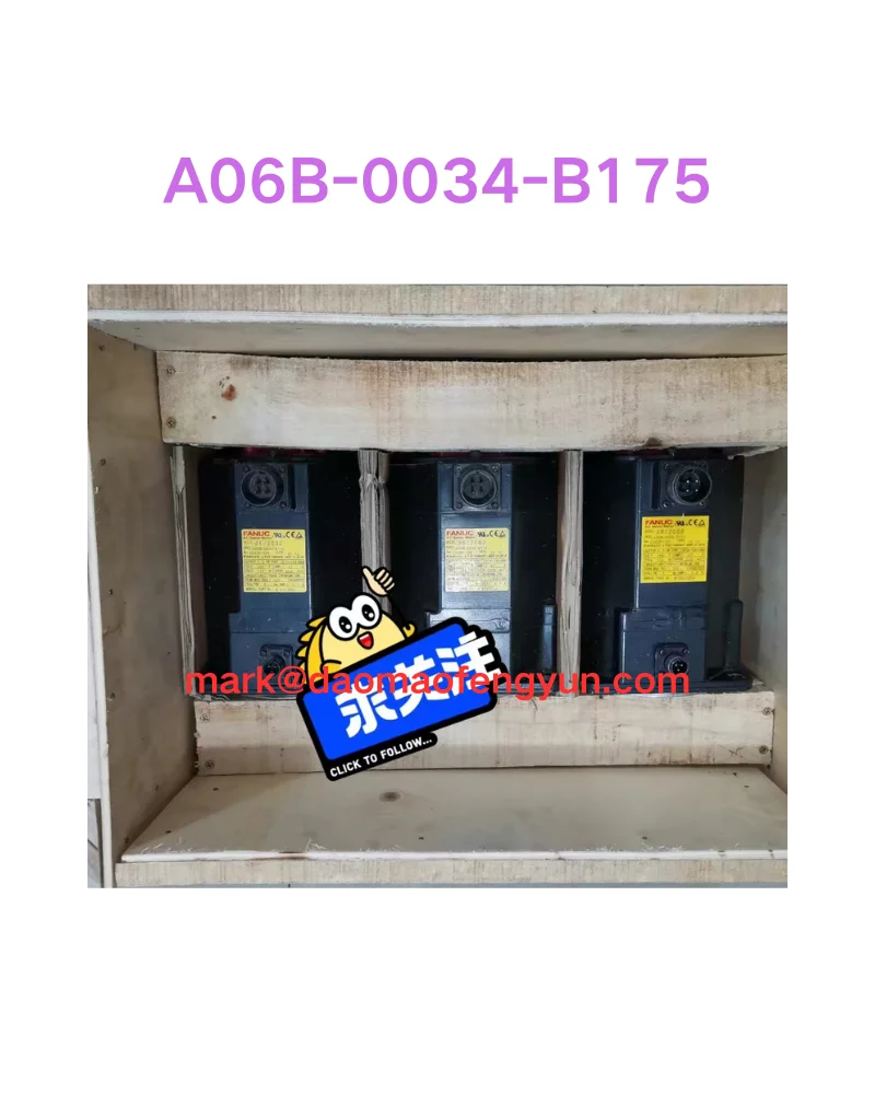 

A06B-0034-B175 Used servo motor test ok