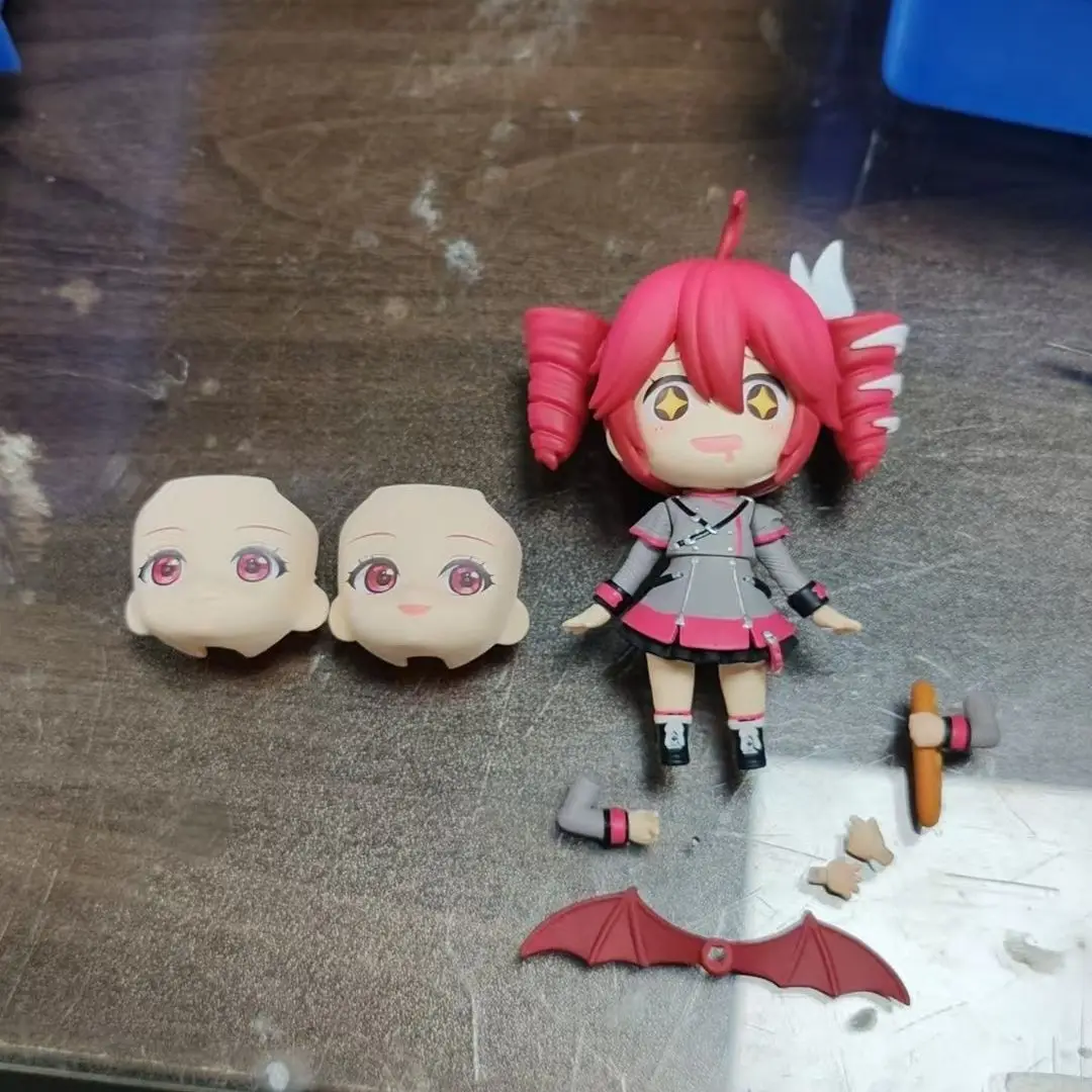 Kasane Teto Anime Q Versione PVC Figura Modello Cosplay Collezione di figurine di cartoni animati Modello Display da scrivania Decor Regalo di compleanno in piedi