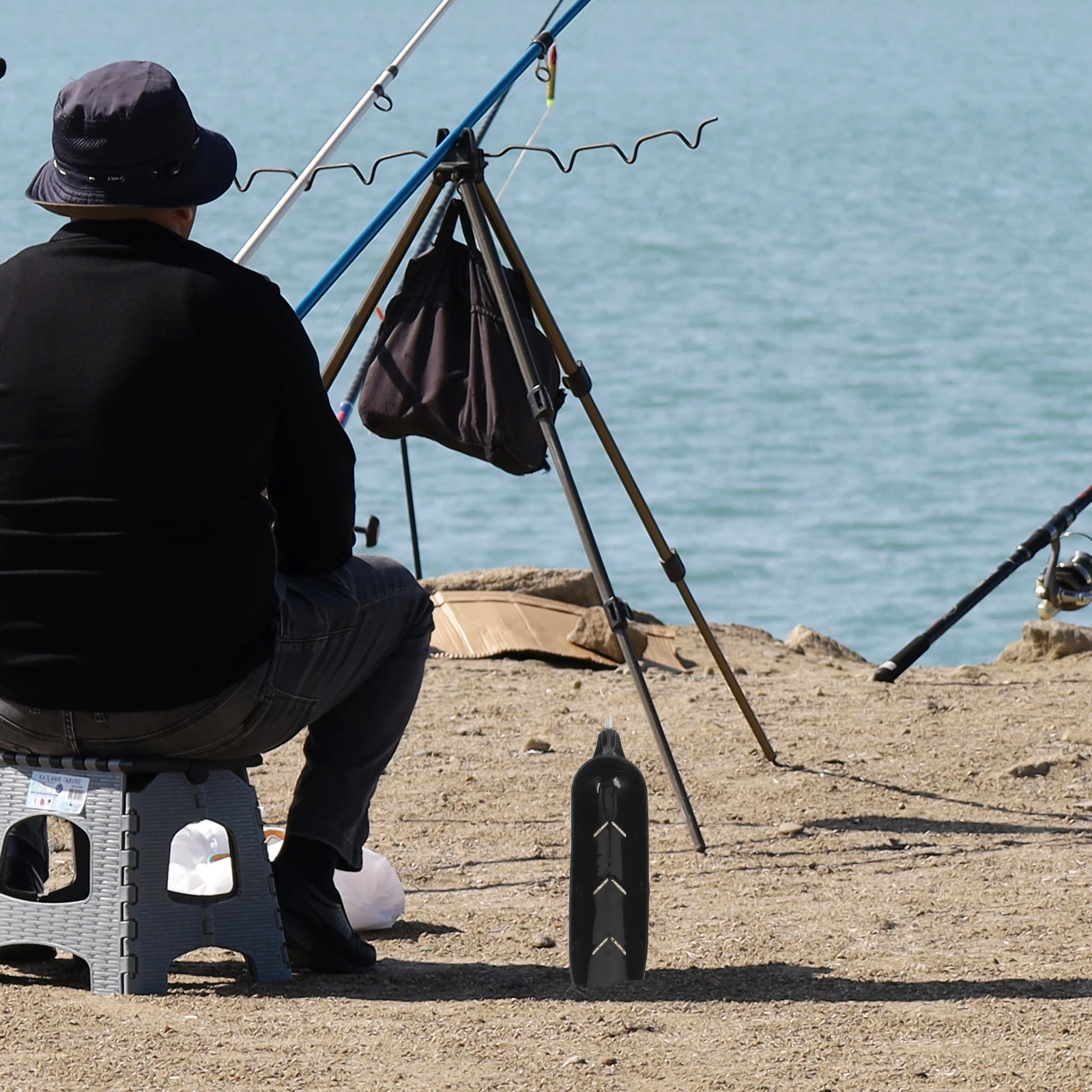 

2Pcs Fishing Bait Spoon Lightweight Long Throw Nesting Trap Scoop Accessories for Carp Eel Crab Lobster Shrimp