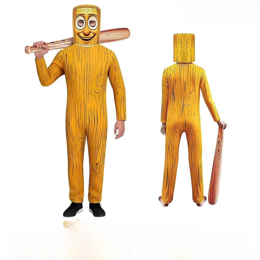 

Ролевой комбинезон на Хэллоуин с рисунком мозга для мальчиков и девочек, комплект костюмов Sti Man для маленьких детей, детская мода