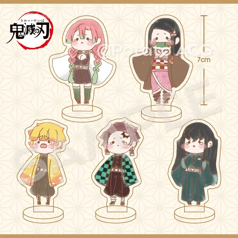 

Demon Slayer: Kimetsu No Yaiba Acrylic Stand Figure Tokitou Muichirou Kamado Tanjirou Anime Peripheral Cute Desktop Ornament