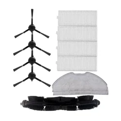 Robot Main Roller Side Brush Dust Hepa Filter Mop Cloth Rag for TP-Link Tapo RV10 Plus RV30 Plus RV20 Robot Vacuum Cleaner Parts