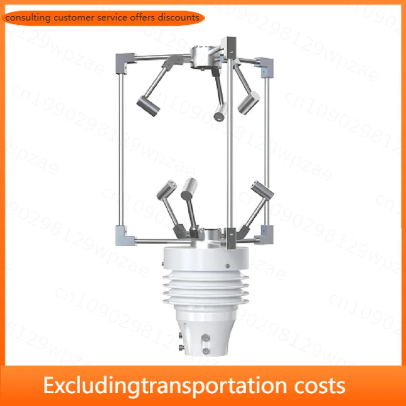 Outdoor Ultrasonic Anemometer Metrological Sensor 4-20mA RS485 3D Sonic Anemometer for Wind Speed Direction