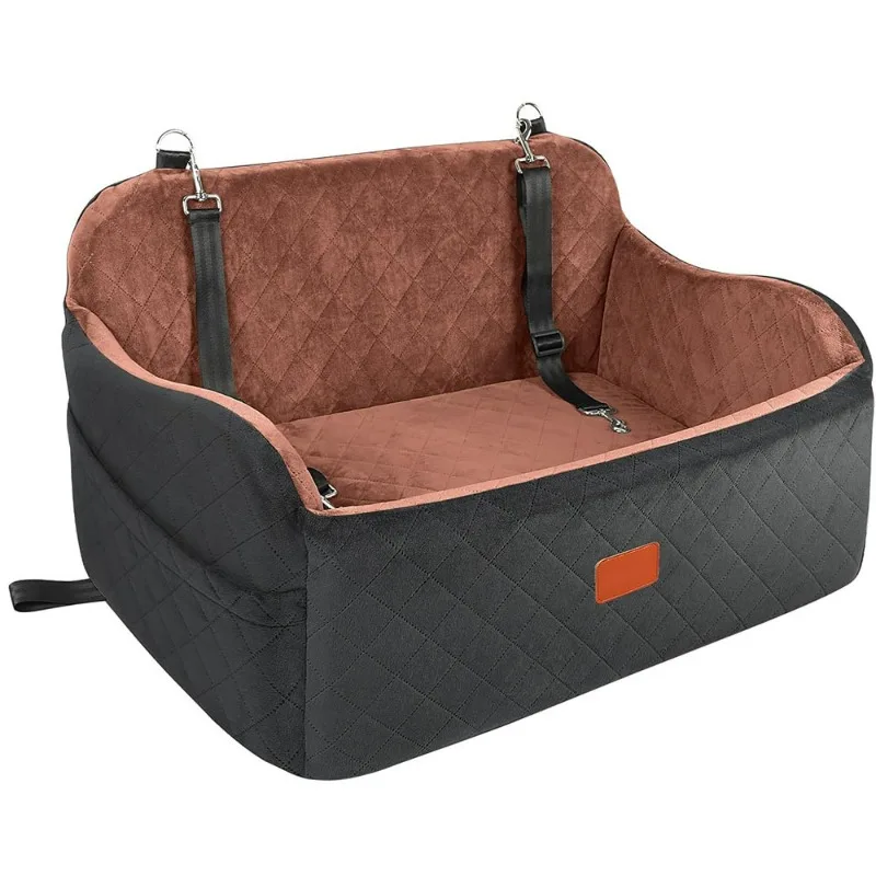 

Автокресло для домашних животных, коврик для сиденья для щенков и кошек, съемное моющееся противоскользящее основание, передний и задний ряд, безопасное сиденье для собак, дорожное гнездо