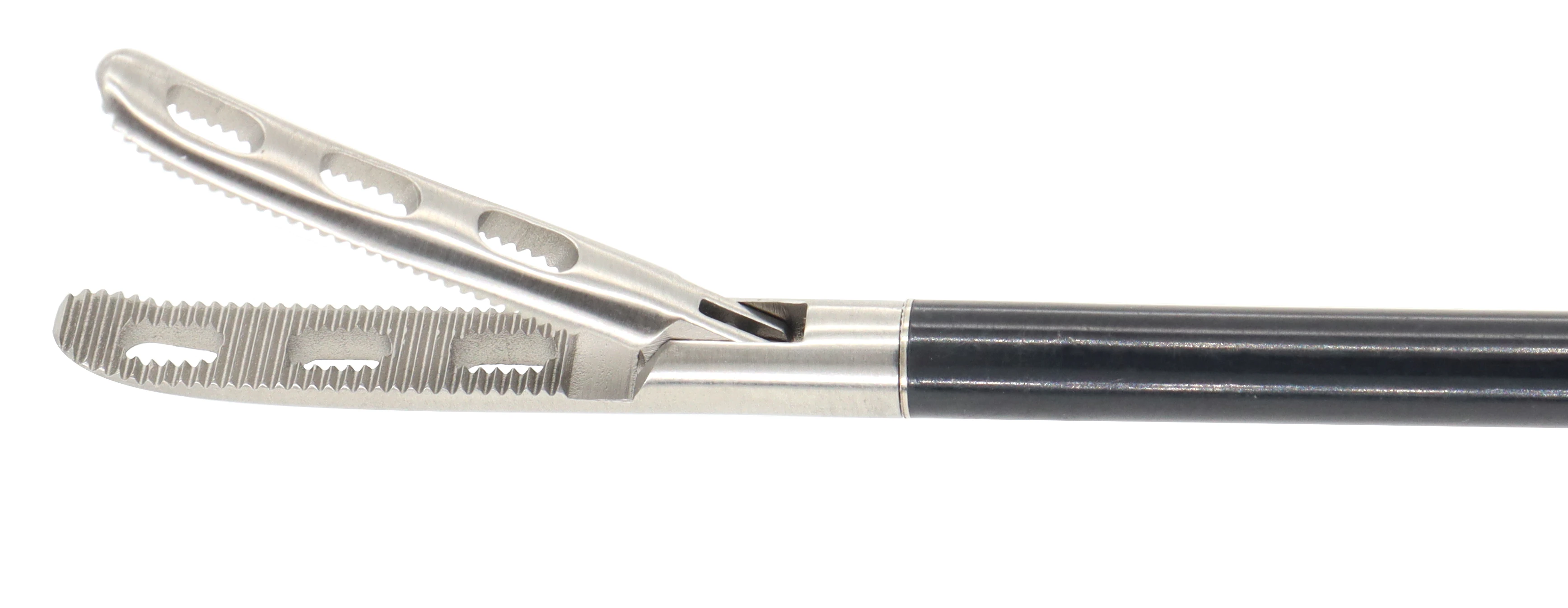 YCC Model YCC-12 Reusable Manual Stainless Steel 5mm Class II Laparoscopic Grasping Forceps Biopsy Instrument Abdominal Surgery