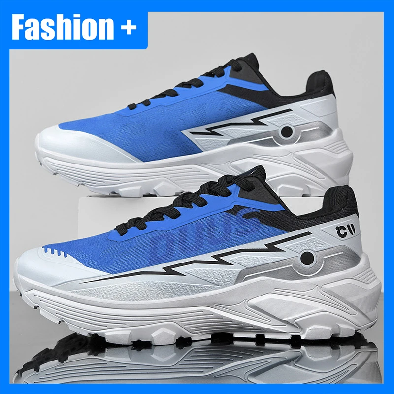 

Unisex Sports Shoes Fashion Cushioned Thick Soled Youth Outdoor Casual Shoes 2026 New Spring Comfortable Breathable Hiking Shoes