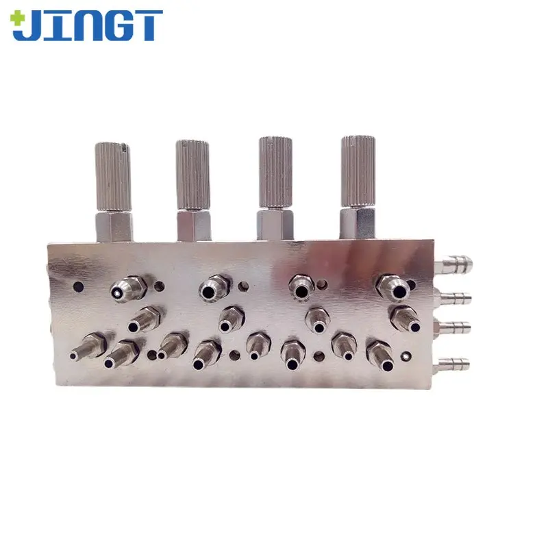 JINGT Dental Triple Air Control Water Valve Film Handpiece Comprehensive Chair Body Diaphragm Integrated Triplex Air-Controlled