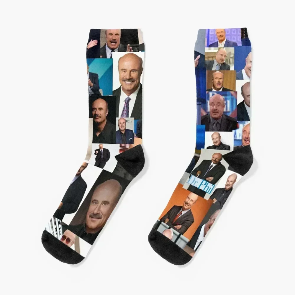 

Dr.Phil Overload Socks Christmas funny gift football sport Socks For Men Women's