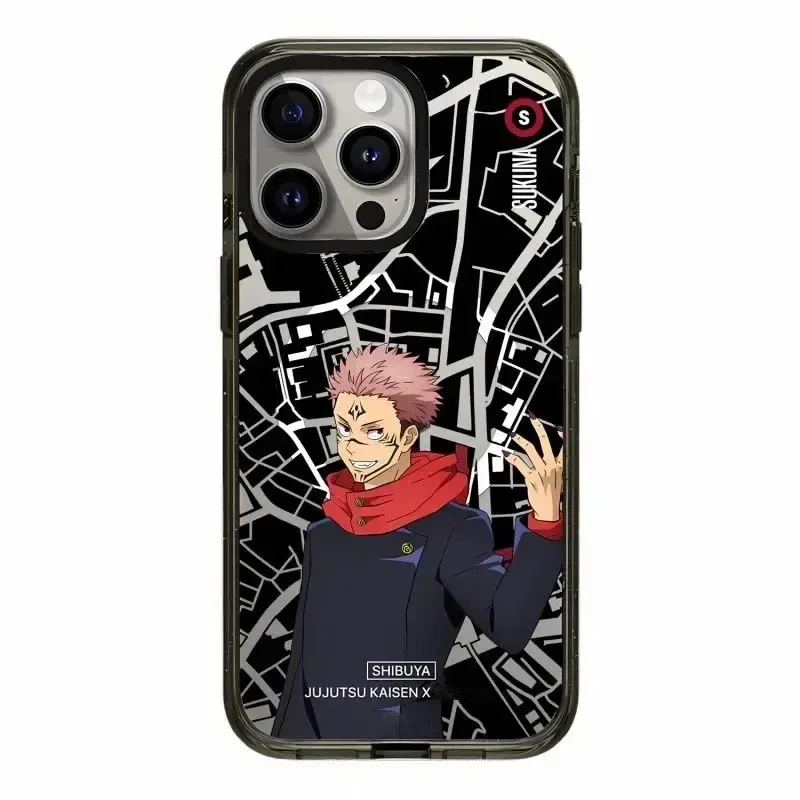 Anime SHIBUYA 2.5 Acrylic Phone Case Cover for iPhone 12 13 14 15 16 Pro Max Case for iPhone 16 Pro Max