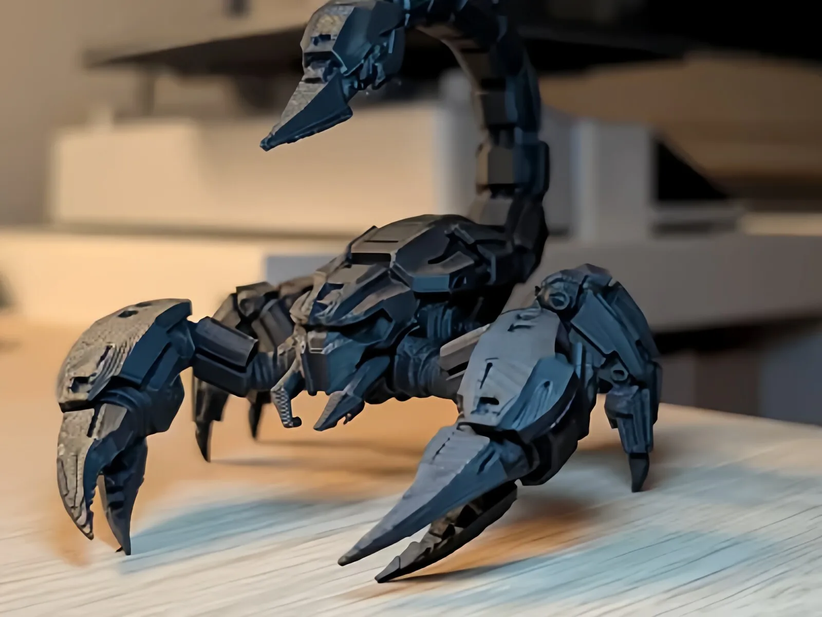Creative Model Highly Detailed Robotic Scorpion Simulation Insect Figurine
