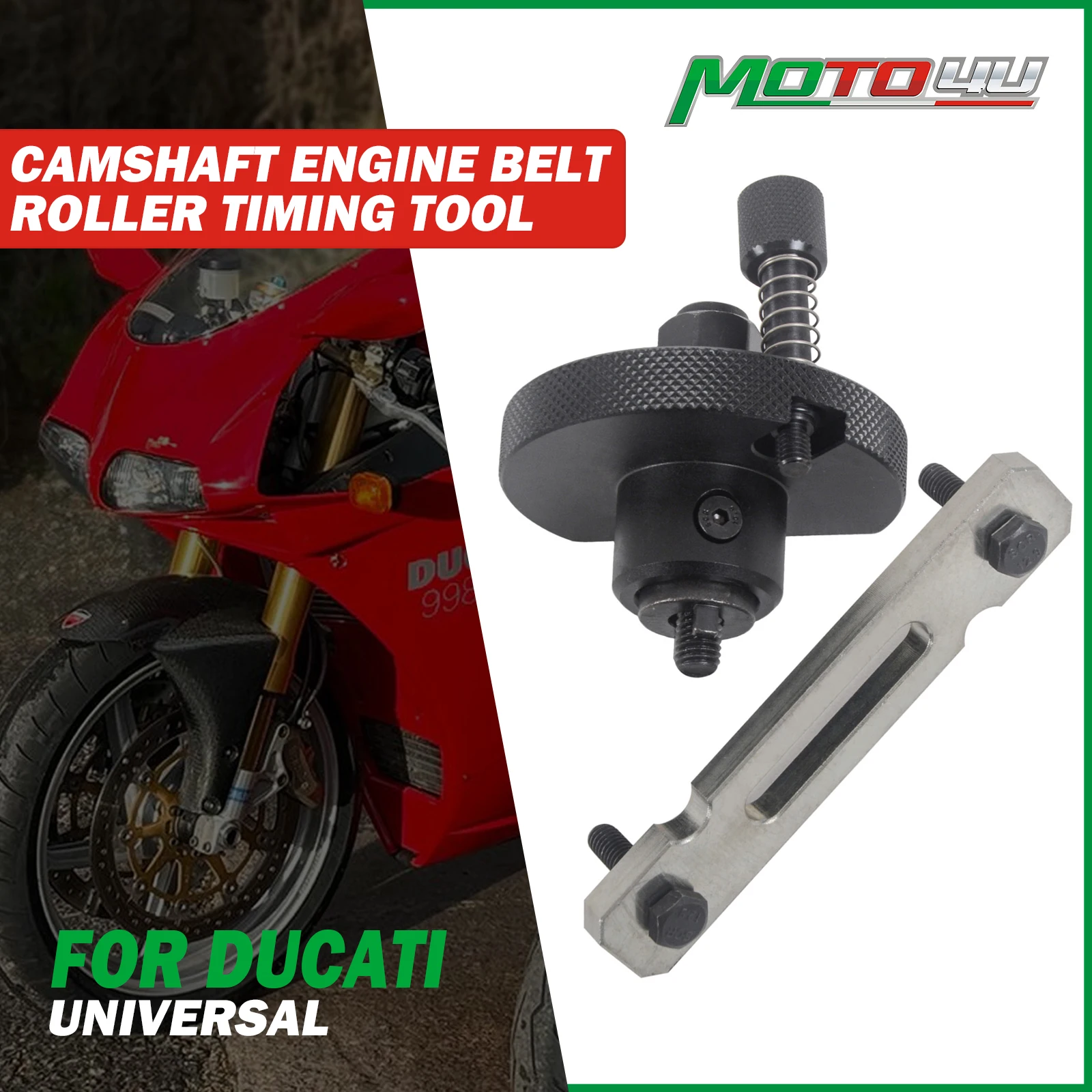 

For Dutati Diavel 821 to 1200cc 2010-2021 For Streetfighter 848 & 1098 Camshaft Engine Belt Roller Timing Tool Motorcycle Tools